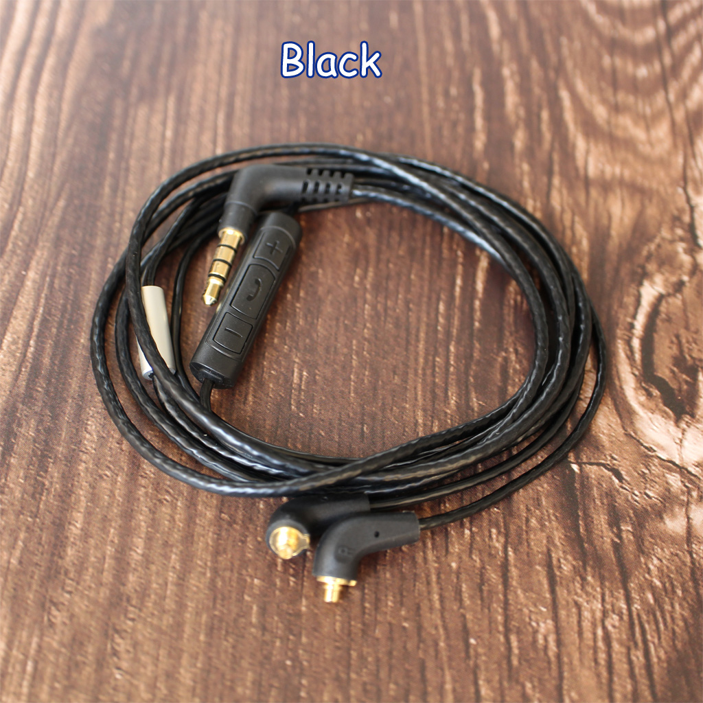 With Mic Remote Earphone Cable For Etymotic ER4SR ER4XR ER3XR ER3SE ER2XR ER2SE 