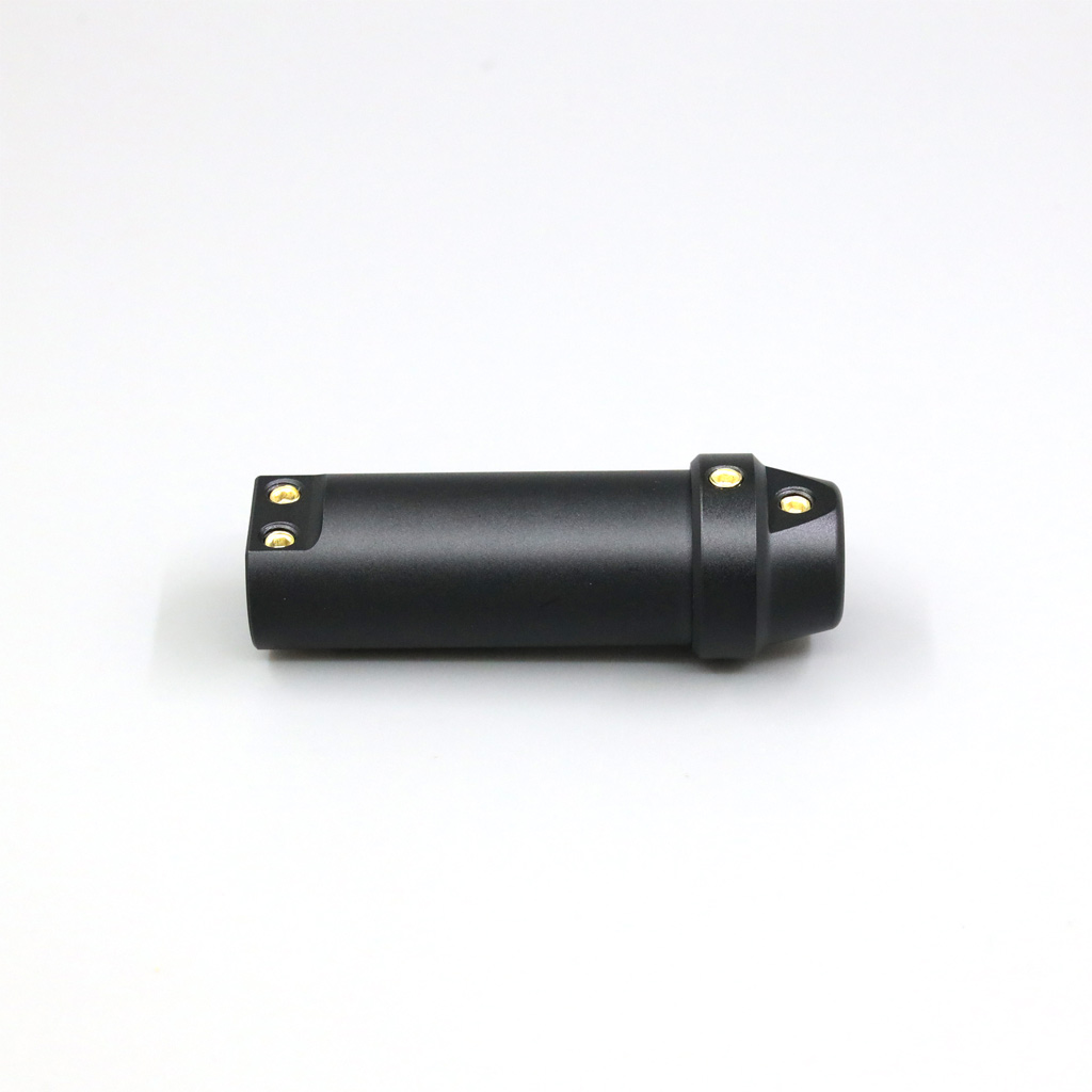 Aluminum cable splitter with 6mm diameter wire holes suitable for customized repaired audio cables