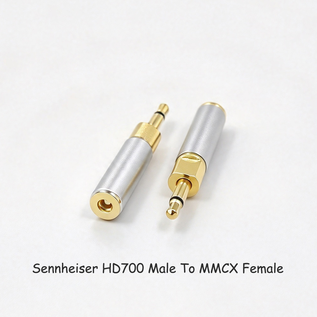 Headphone Converter Adapter 2.5mm Male TO MMCX 0.78mm Female For Sennheiser HD700 Earphone 