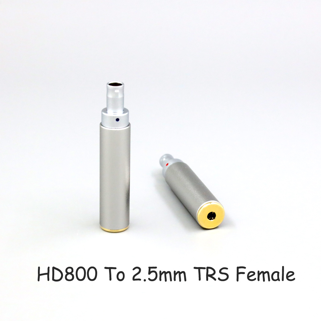 Headphone Earphone Converter Dual 3.5mm Female Jack Adapter for SENNHEISER HD800 HD800S HD820 Dharma D1000