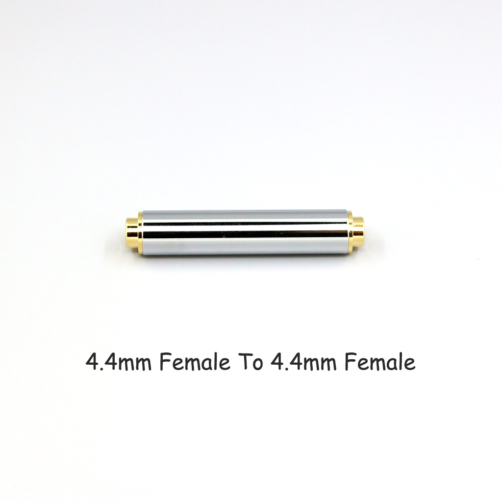 CNC High gloss Electroplated 4.4mm 3.5mm 2.5mm XLR 4pin 6.35mm Male To Female Converter Adapter Cable Resistance 0Ω to 300Ω