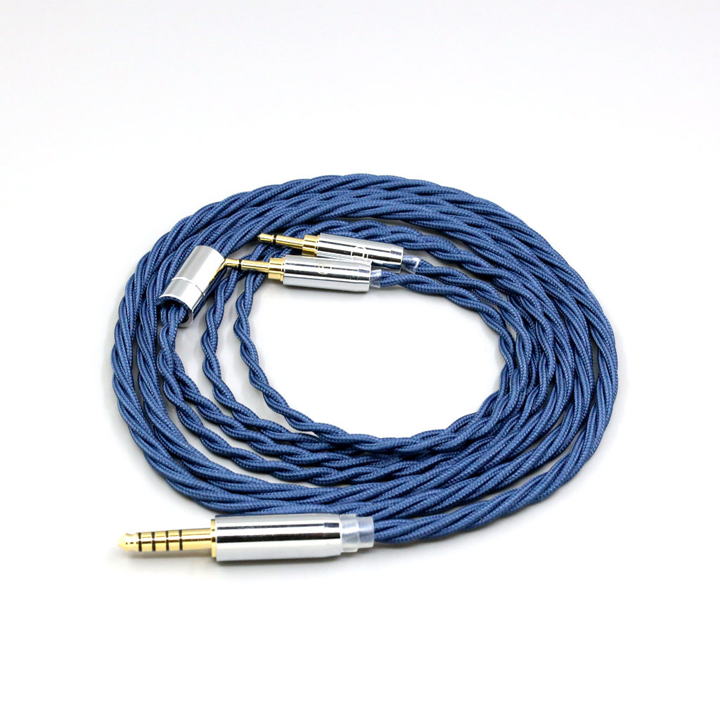 99% Pure Silver OCC Graphene Alloy Full Sleeved Earphone Cable For Sivga Phoenix SV021 SV023 Oriole PII Apollo Aiva