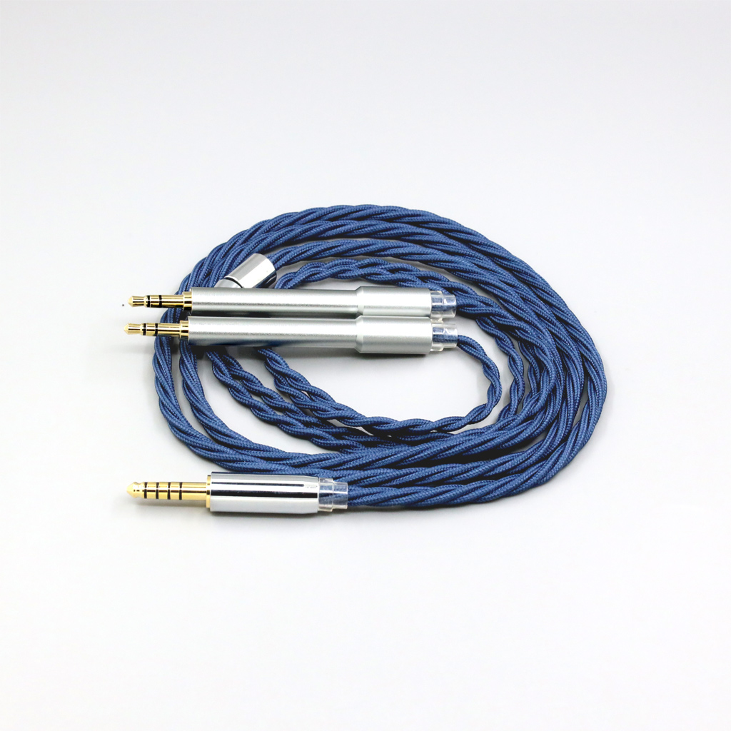 99% Pure Silver OCC Graphene Alloy Full Sleeved Earphone Cable For T+A (Theory + Application) Solitaire P-se Headphone