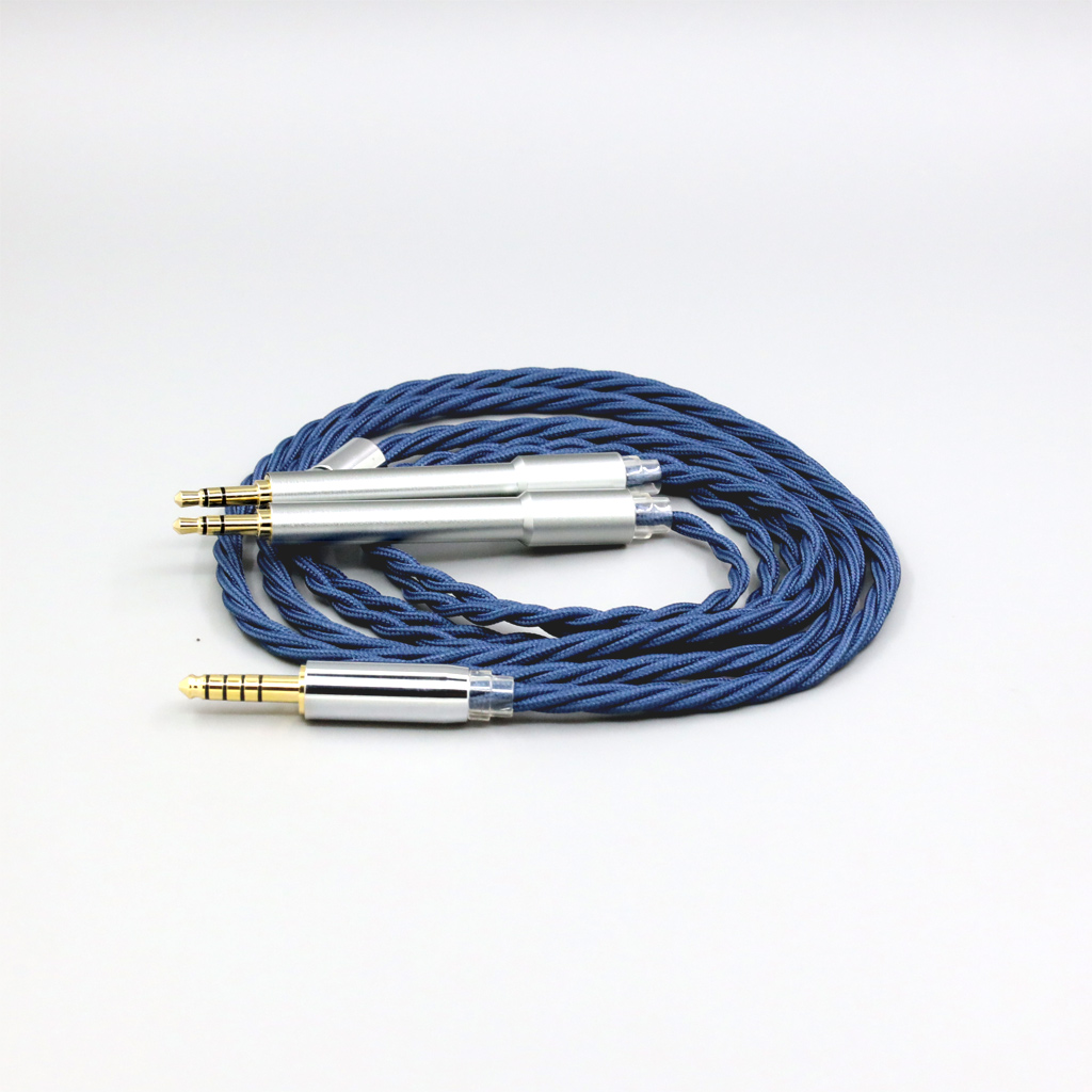 99% Pure Silver OCC Graphene Alloy Full Sleeved Earphone Cable For T+A (Theory + Application) Solitaire P-se Headphone