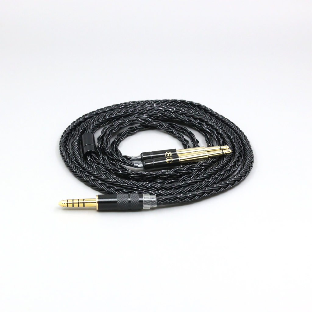 16 Core Black Braided Earphone Cable For Meze 99 109 pro Classics NEO NOIR Headphone