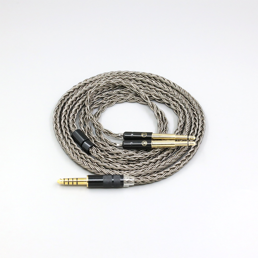 16 Core Grey Silver Plated Earphone Cable Cable For Meze 99 109 pro Classics NEO NOIR Headphone
