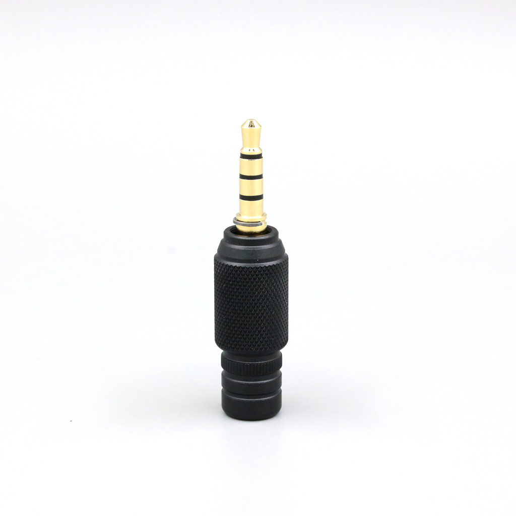 1pcs DIY Custom Earphone Headphone Pin Plug For Sony MDR-MV1 6mm tailed cable Hole