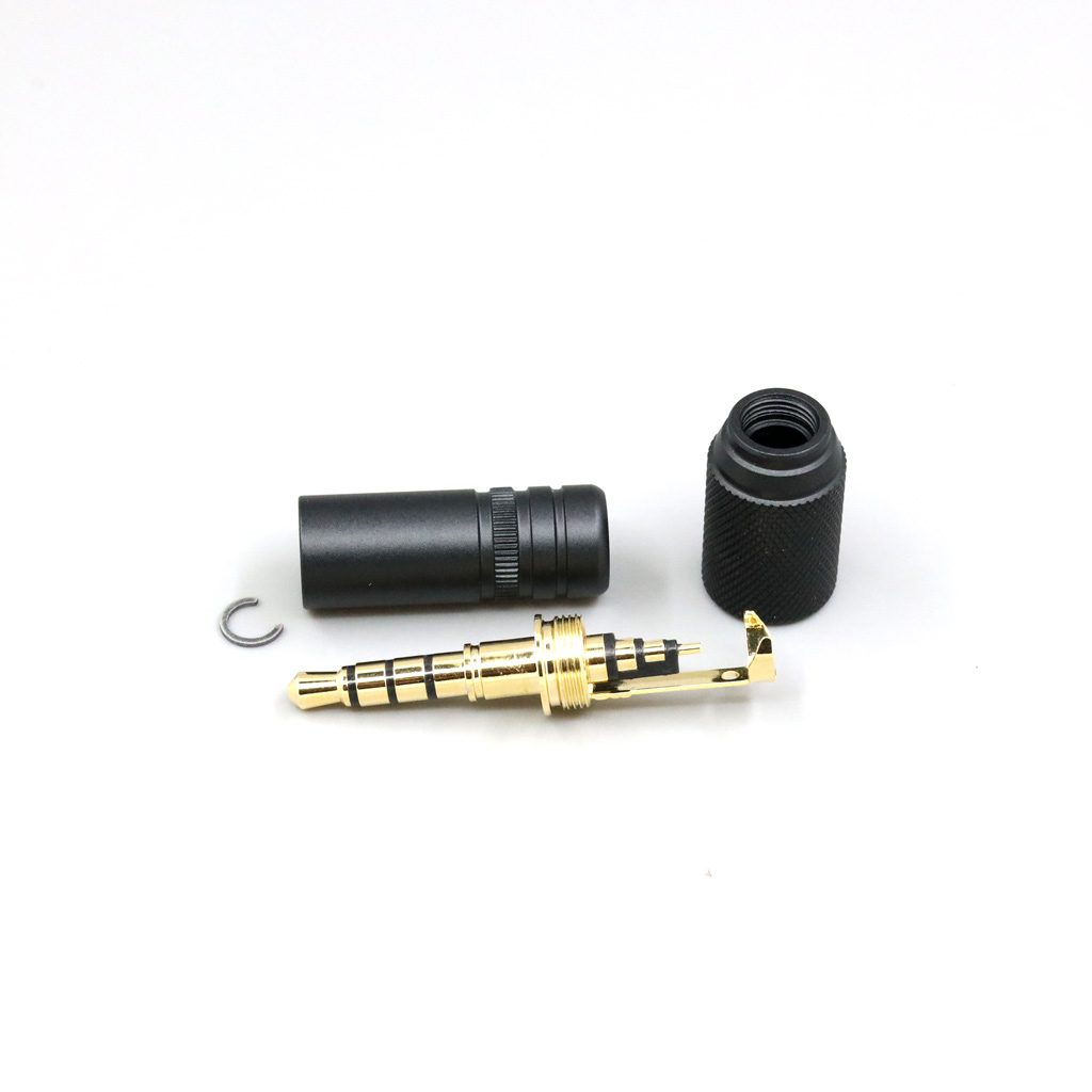 1pcs DIY Custom Earphone Headphone Pin Plug For Sony MDR-MV1 6mm tailed cable Hole