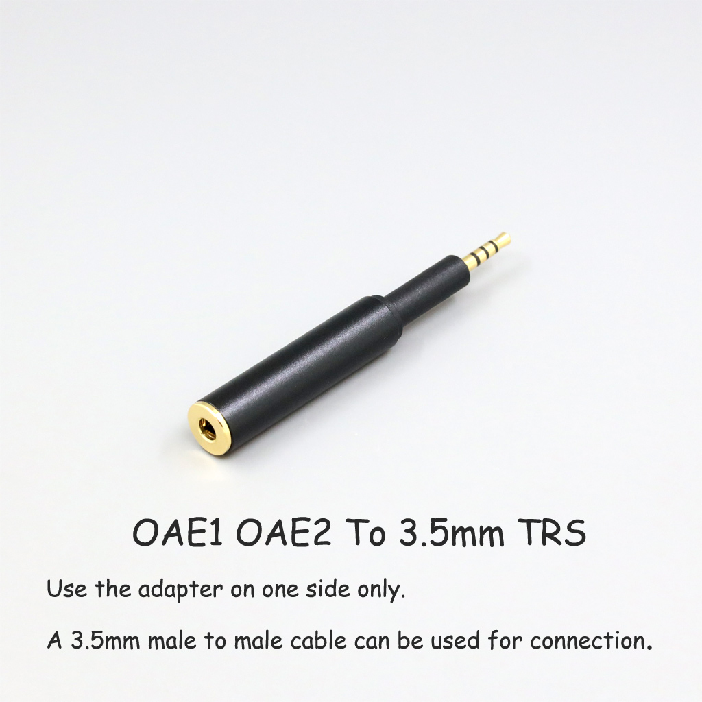 Headphone Converter 3.5mm 2.5mm Male To Female Jack Adapter For DROP + Grell OAE1 OAE2 Earphone