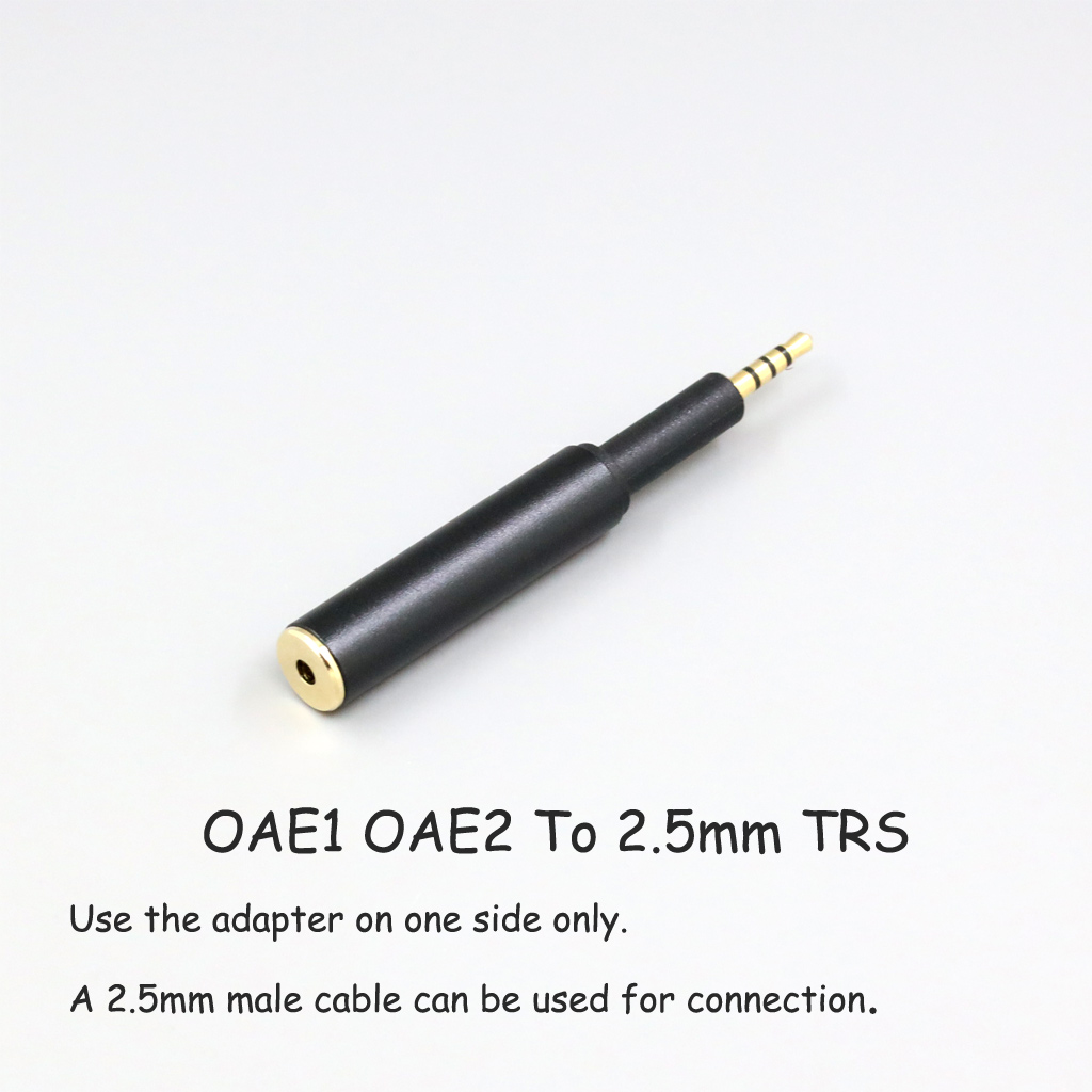 Headphone Converter 3.5mm 2.5mm Male To Female Jack Adapter For DROP + Grell OAE1 OAE2 Earphone