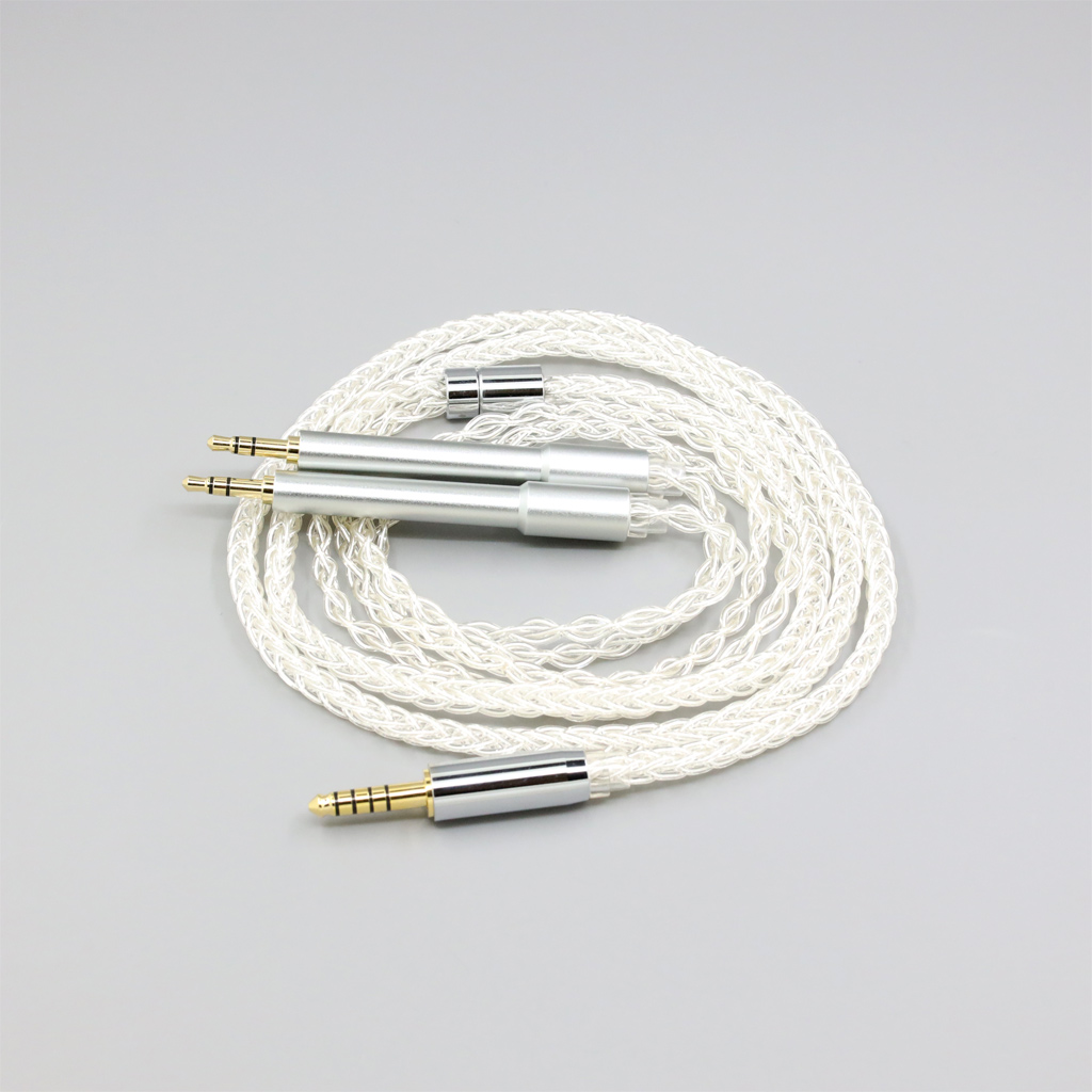 8 Core 99% 7n Pure Silver Palladium Earphone Cable For T+A (Theory + Application) Solitaire P-se Headphone