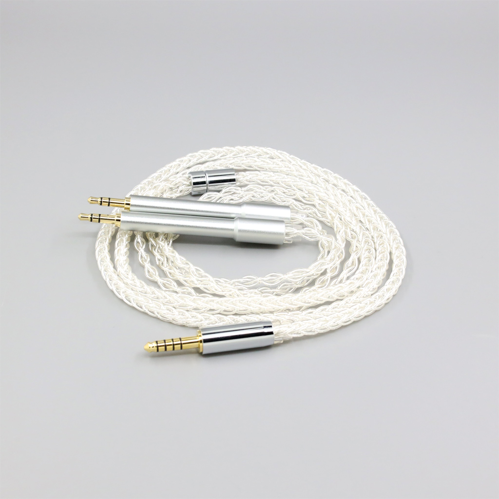 8 Core 99% 7n Pure Silver Palladium Earphone Cable For T+A (Theory + Application) Solitaire P-se Headphone
