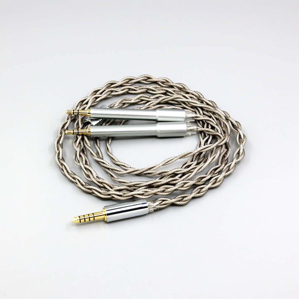 99% Pure Silver + Graphene Silver Plated Shield Earphone Cable For T+A (Theory + Application) Solitaire P-se Headphone