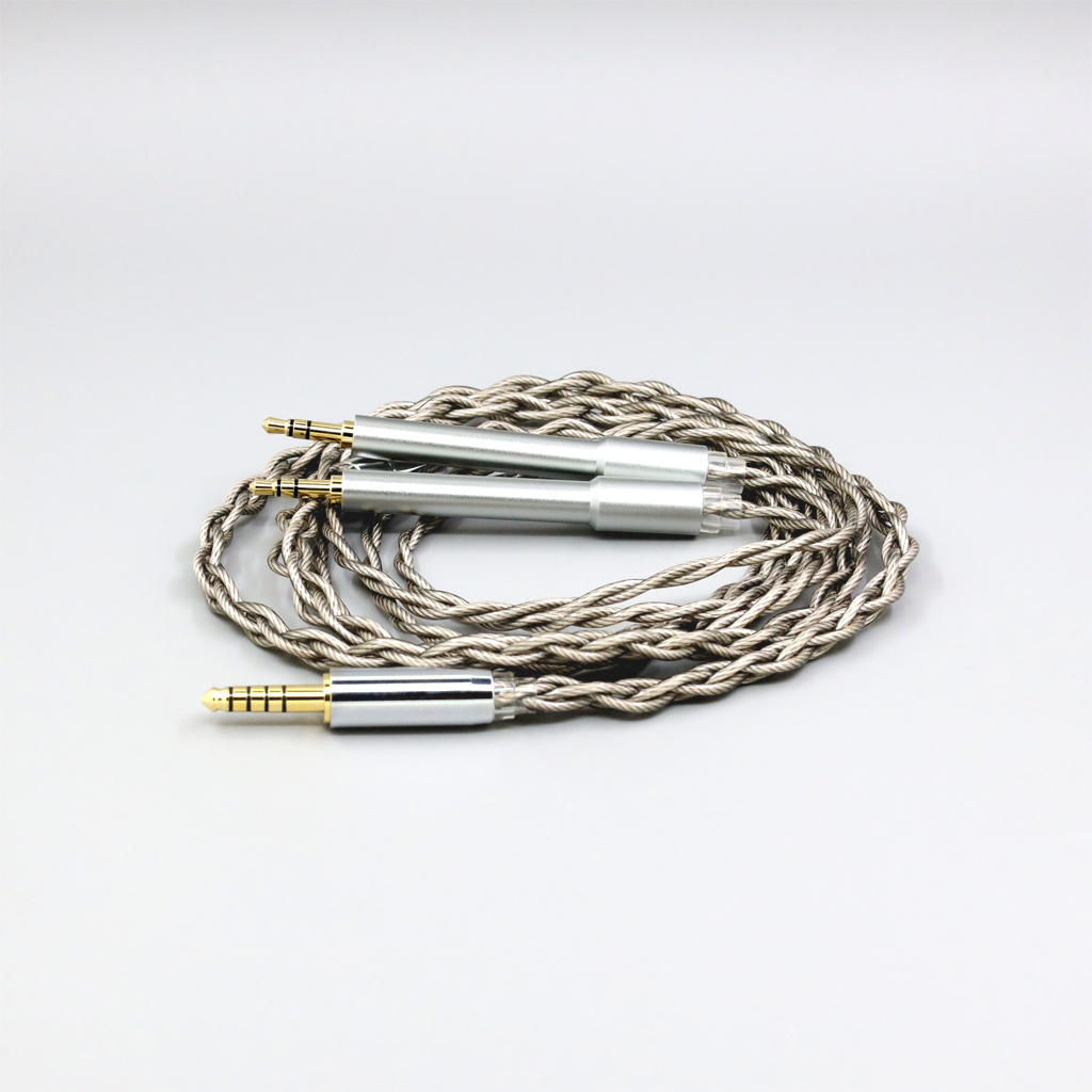 99% Pure Silver + Graphene Silver Plated Shield Earphone Cable For T+A (Theory + Application) Solitaire P-se Headphone
