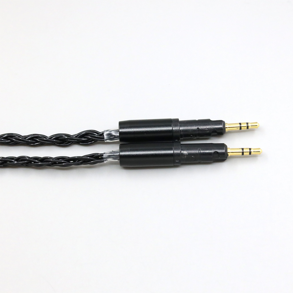 16 Core Black Braided Earphone Cable For Audio-Technica ATH-R70X ATH-R70XA Headphone Headset