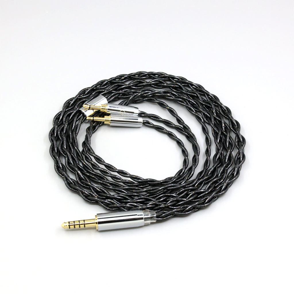 99% Pure Silver Palladium Graphene Floating Gold Cable For Sennheiser HD477 HD497 HD212 PRO EH250 EH350 Headphone Dual 2.5mm