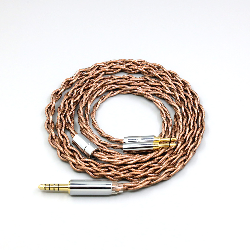 99% 24k Gold 7n Pure Silver Graphene Shield Earphone Cable For Sivga Phoenix SV021 Oriole PII  Apollo Aiva Headphone
