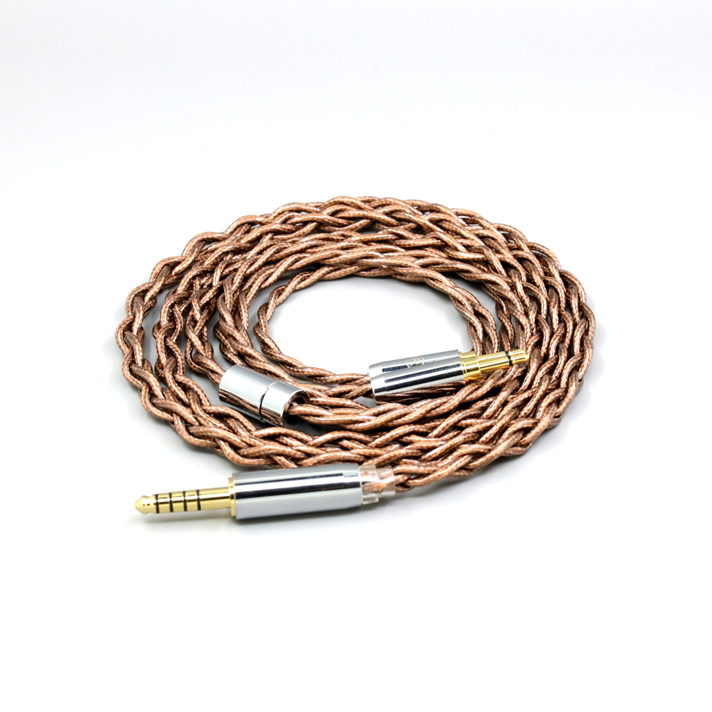 99% 24k Gold 7n Pure Silver Graphene Shield Earphone Cable For Sivga Phoenix SV021 Oriole PII  Apollo Aiva Headphone