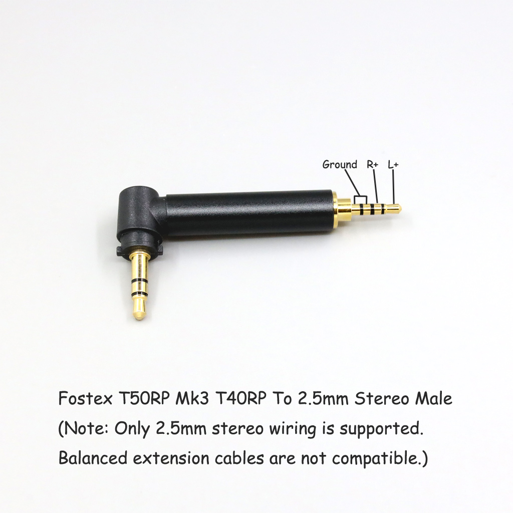 Headphone Converter 3.5mm 2.5mm Female Jack Adapter For Fostex T50RP Mk3 T40RP Mk2 T20RP Mk2 Dekoni Earphone