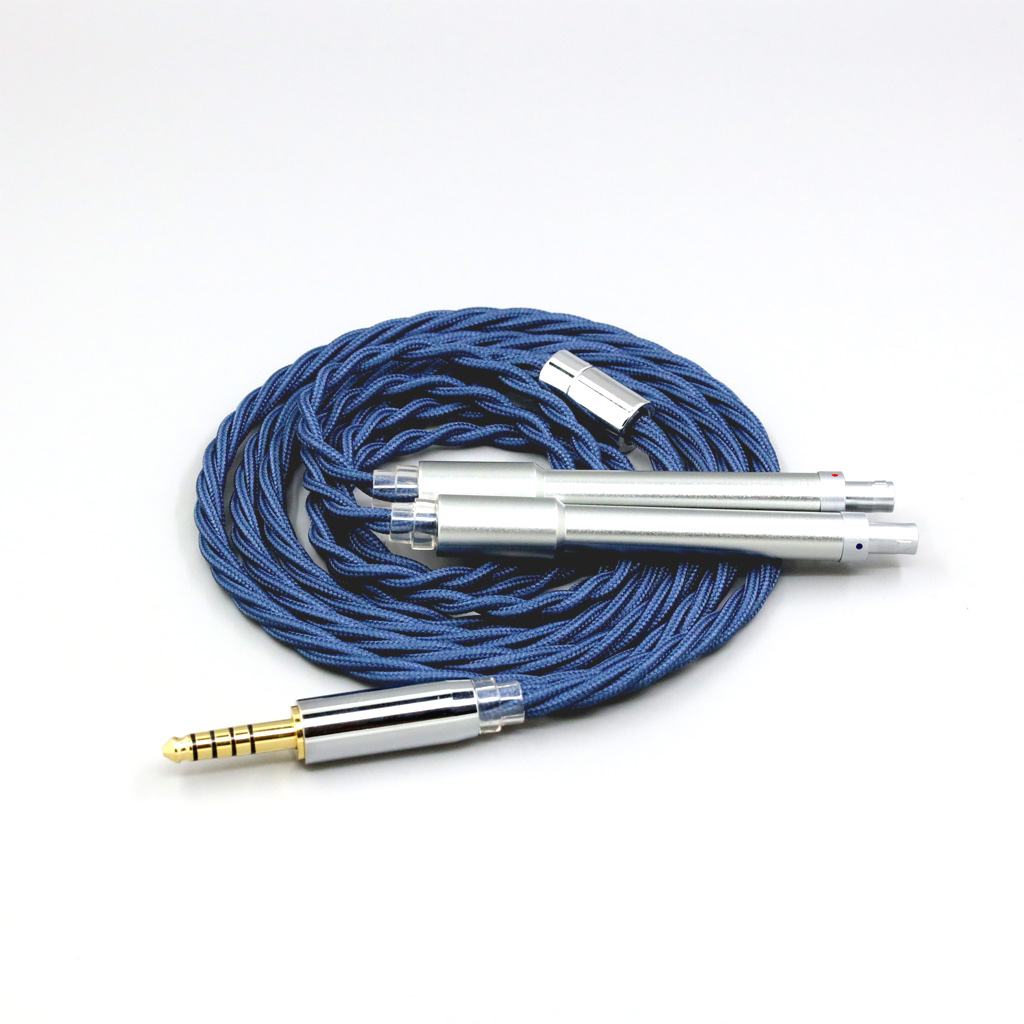 99% Pure Silver OCC Graphene Alloy Full Sleeved Earphone Cable For T+A (Theory + Application) Solitaire P P-SE Headphone