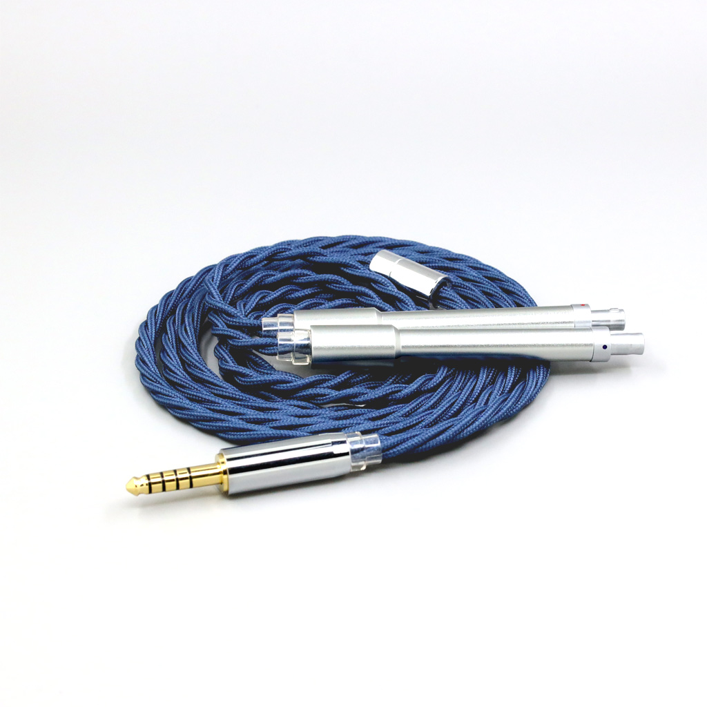 99% Pure Silver OCC Graphene Alloy Full Sleeved Earphone Cable For T+A (Theory + Application) Solitaire P P-SE Headphone