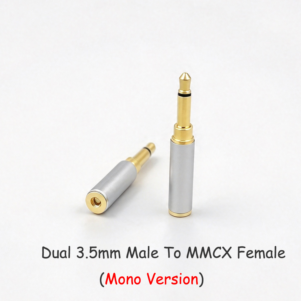 Headphone Converter 3.5mm To MMCX 0.78mm Female For Sivga SV023 ANSER LUAN Denon AH-D7200 Hifiman Sundara Ananda v3 HE1000se HE6se he400se