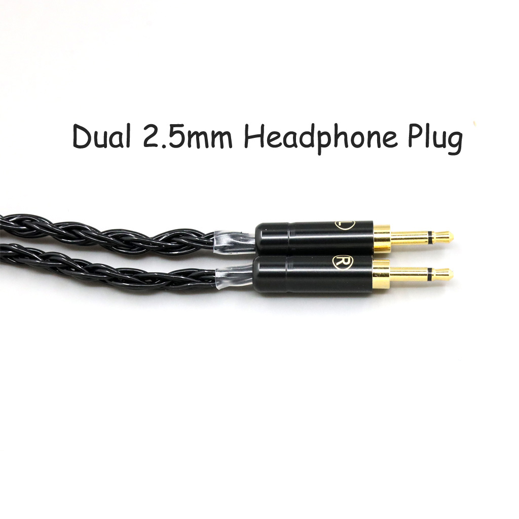 16 Core Black Braided Earphone Cable For Sivga Phoenix SV021 SV023 Oriole PII Apollo Aiva Oppo PM-1 PM-2 1MORE H1707