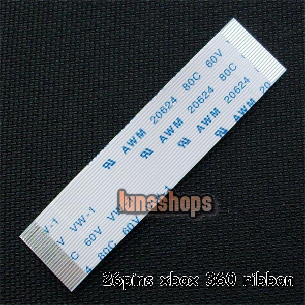 26 pin Lens Ribbon Flex Cable Repair Part for Microsoft XBOX 360 141X Replacement Laser 