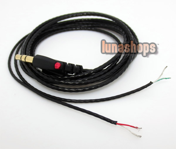 Silver Plated LvYuna Universal Neutral DIY Repair updated Cable for earphone 