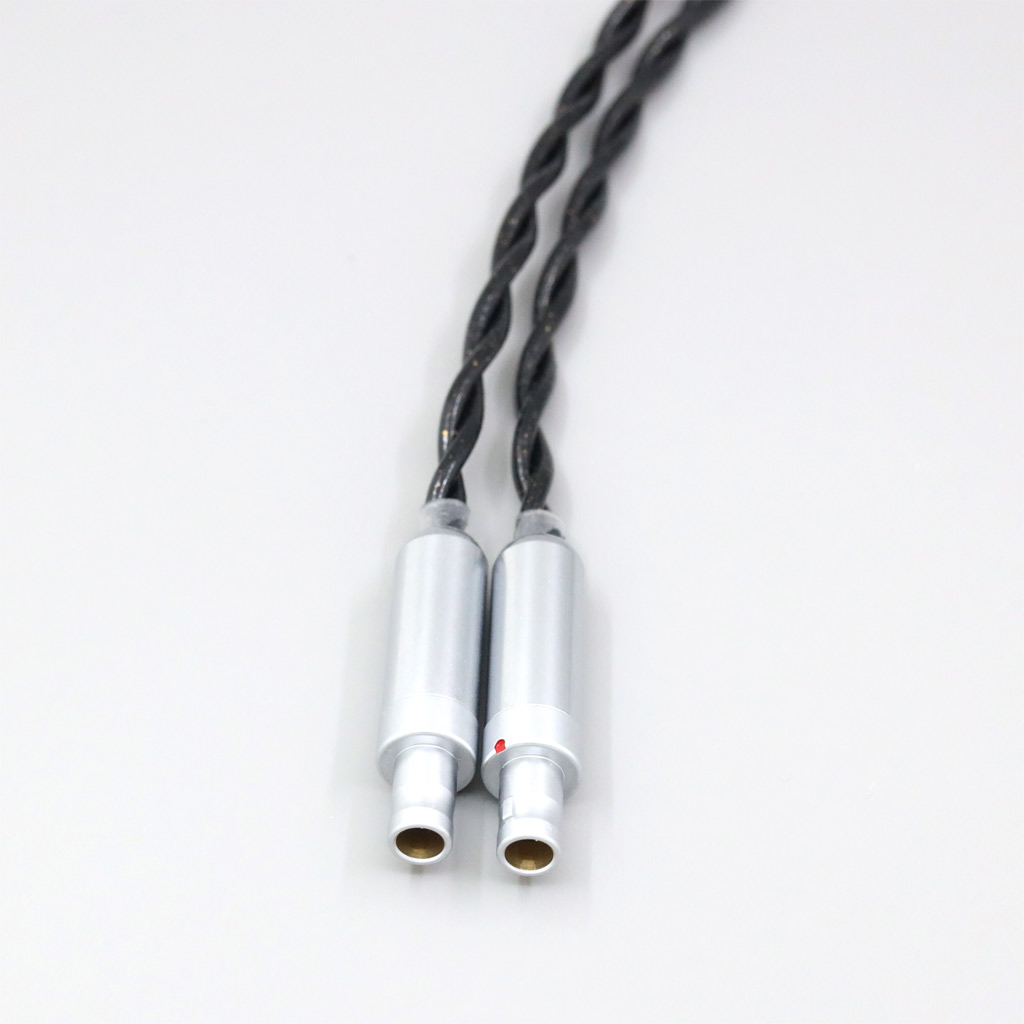 Nylon 99% Pure Silver Palladium Graphene Gold Shield Cable For Sennheiser HD800 HD800s HD820s HD820 Dharma D1000