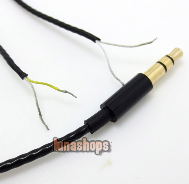 Silver Plated semifinished Neutral DIY Repair updated Cable for earphone Solder 