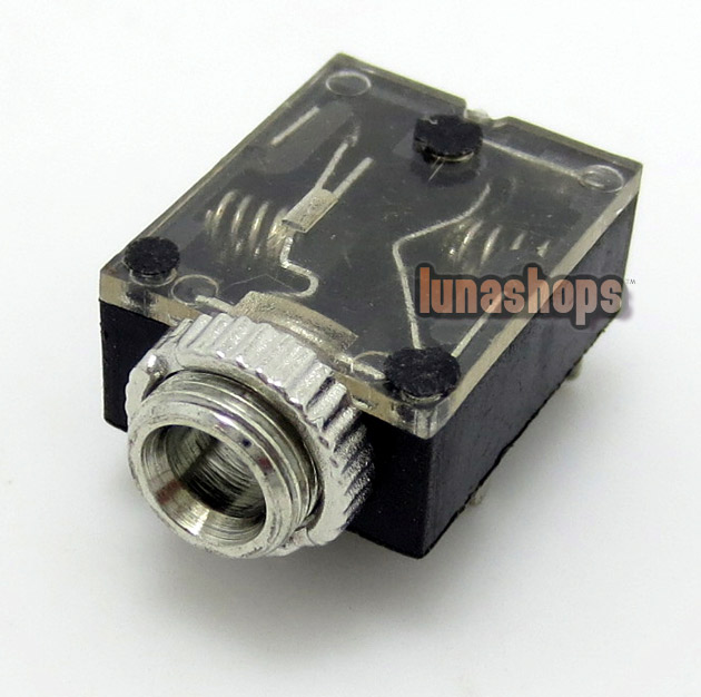 1pcs 3.5mm Female Socket Soldering Adapter Plug For Diy Custom Handmade LGZ-A110