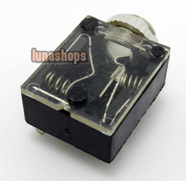 1pcs 3.5mm Female Socket Soldering Adapter Plug For Diy Custom Handmade LGZ-A110