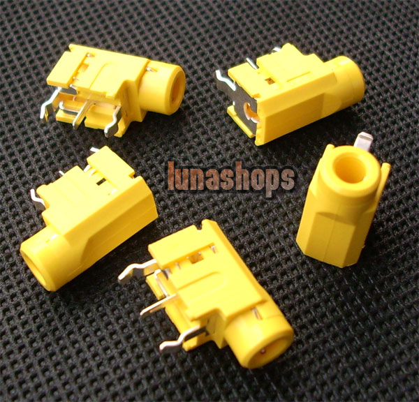 1.65cm SMK LGY3309-0140F Series Stereo 3.5mm Female Port For DIY Repair adapter