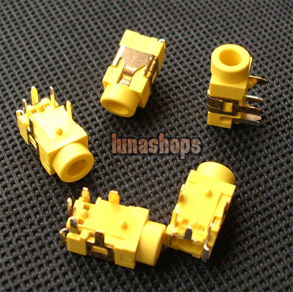 1.5cm SMK LGY3309-0140F Series Stereo 3.5mm Female Port For DIY Repair adapter