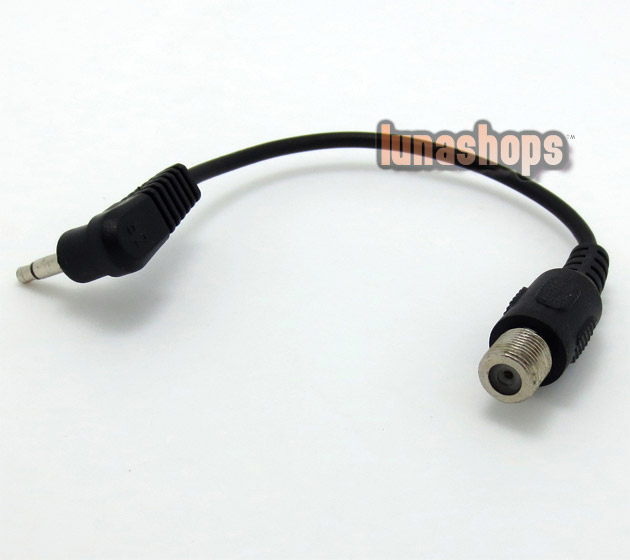 3.5mm Mono plug Male To F plug Female   Adapter Converter