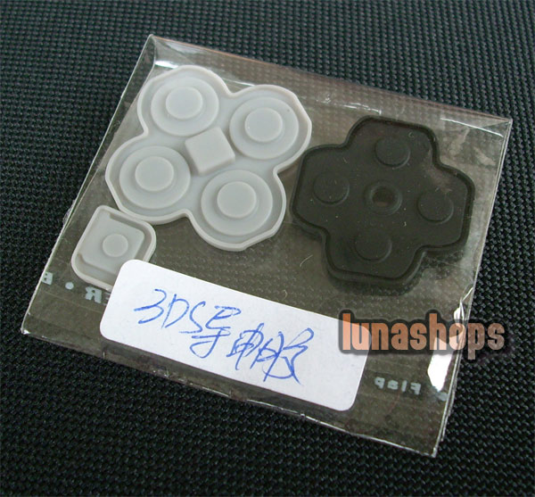 1 set Rubber Parts Repair Replacement for Nintendo 3DS 