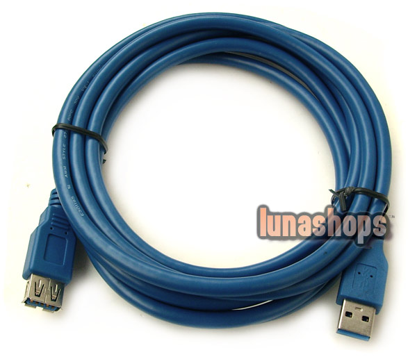 300CM USB 3.0 Male to Female Extension Cord Cable 4.8Gbps