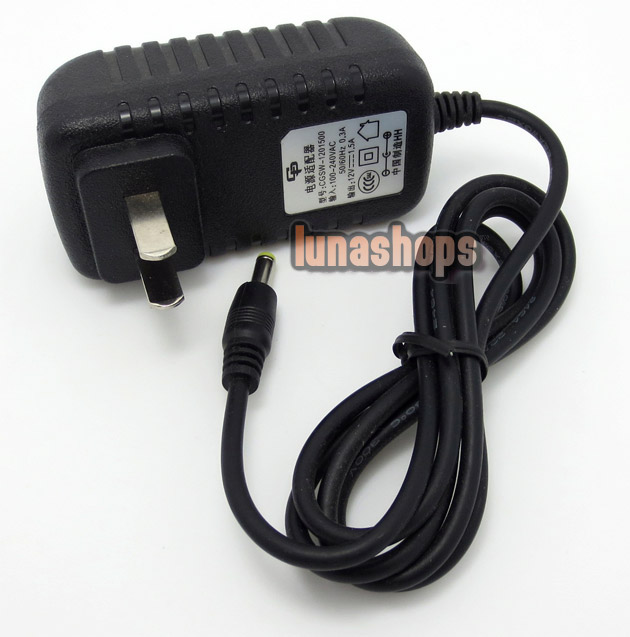 12V 1.5a AC Homw Wall Power Adapter Charger 4.0mm DC Cord for Digital Photo Frame 