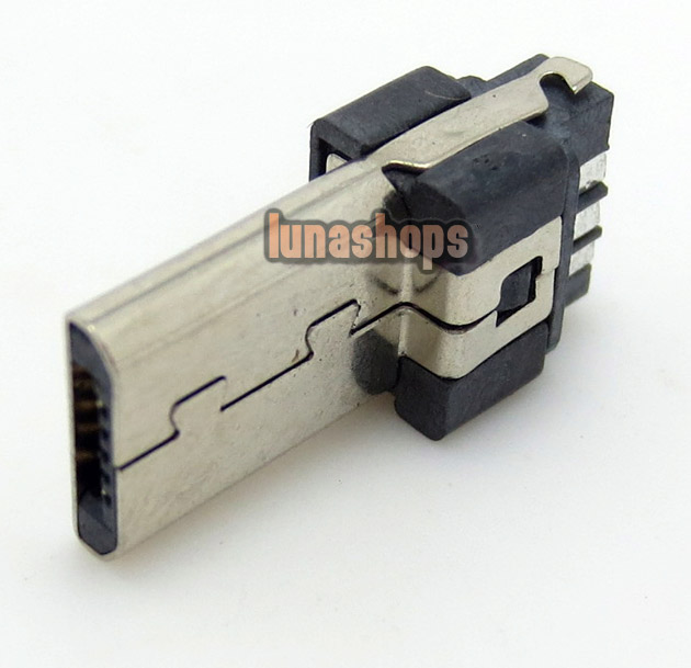 1pcs Longer Micro USB USB 2.0B Soldering Adapter Without shell For Diy Custom LGZ-A48