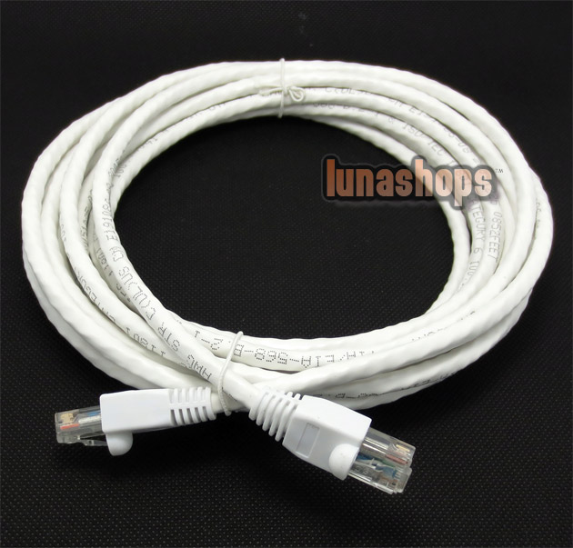 Rj45 CAT6 APC Gigabit patch Cord Snagless Boot 15feet 4.5m Male To Male Cable 