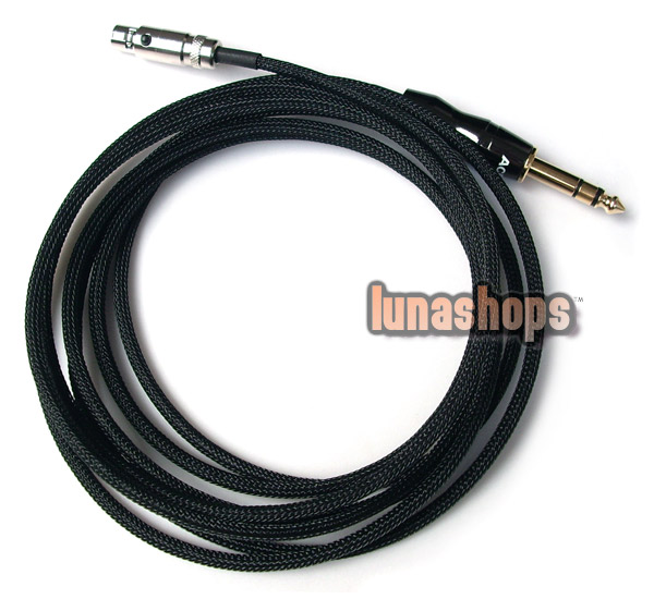 6.5mm DIY Headphone Silver Cable For AKG K271 K240 K272 K242 K702
