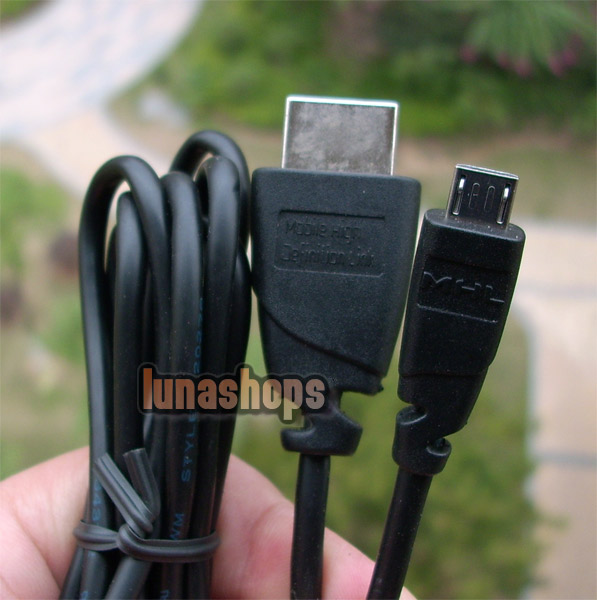 MHL Micro USB Male to HDMI Male Adapter Cable For HTC Flyer Galaxy S2 i9000
