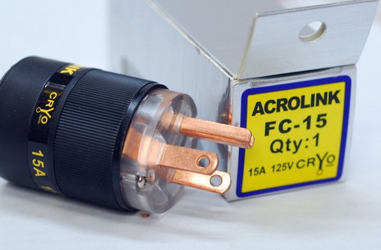 Acrolink refrigeration Series FP-10 Speaker Cable Power Plug Adapter Hifi