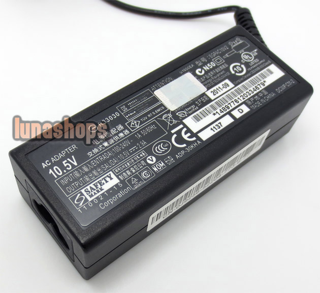 AC Power Charger Adapter 10.5V 2.9A SGPAC10V1 ADP-30KH for Sony Tablet S Series