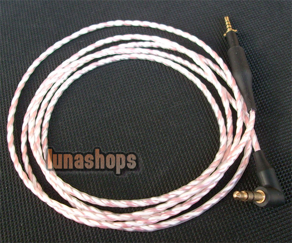 1.4m 100% handmadeSilver Plated AKG K450 Q460 K480 upgrade cable