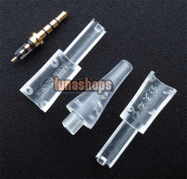 Repair updated 2.5mm 4 pole diy adapter for AKG K450 Q460 earphone Headset etc.
