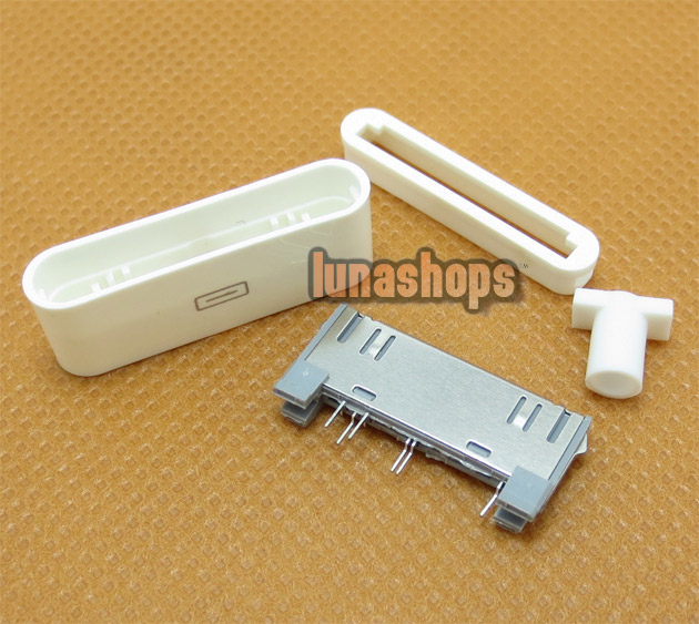 1pcs Iphone Ipod Soldering Adapter Dock Plug For Diy Custom Handmade LGZ-B201
