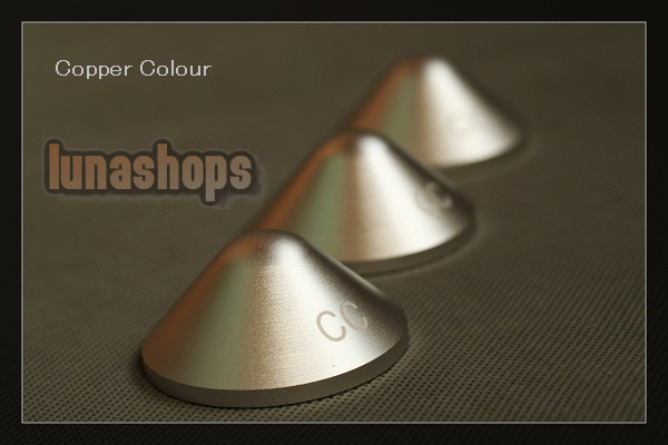 Copper Colour CC B1 Speaker Nail 3pcs/set 28mm*60mm For DVD Player AMP 