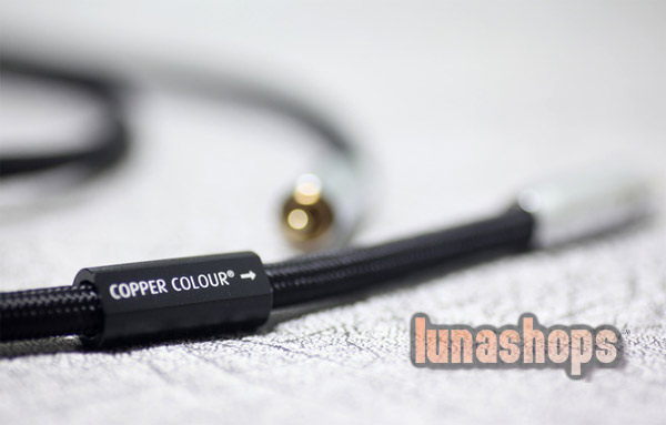 1m Copper Colour CC BOC Coaxial Speaker RCA Cable